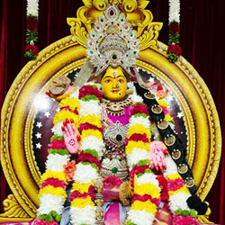 Day 1 - Bala Tripura Sundari Devi Alankaram