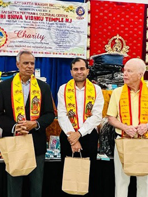 New Jersey సాయి దత్త పీఠం వారి Back to School Drive కి మంచి స్పందన